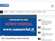 Tablet Screenshot of naszswiat.net